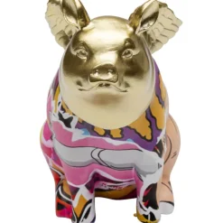 KARE Design Accessoires>Figurine décorative Graffiti Flying Pig 16cm