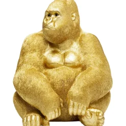 KARE Design Accessoires>Figurine décorative Monkey Gorilla Side doré 76cm