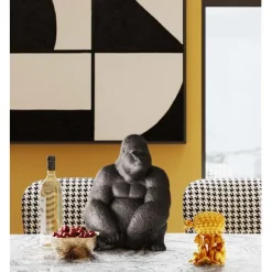 KARE Design Accessoires>Figurine décorativeMonkey Gorilla Side Medium noir