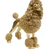 KARE Design Accessoires>Figurine décorative Mrs Poodle doré 34cm