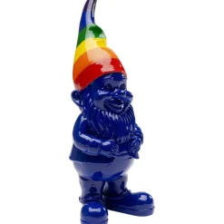 KARE Design Accessoires>Figurine décorative Nain Rainbow bleu 21