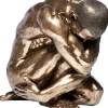 KARE Design Accessoires>Figurine décorative Nude Man Hug bronze 54cm