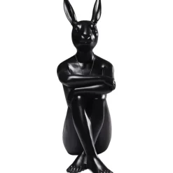 KARE Design Accessoires>Figurine décorative Rabbit Gillie noir