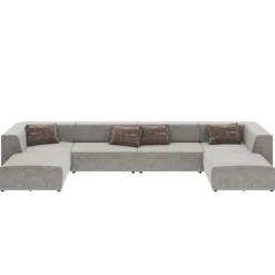 KARE Design Meubles>Grand canapé d angles Infinity Malibu gris