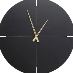 KARE Design Accessoires>Horloge murale Andrea noir Ø60cm