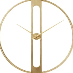 KARE Design Accessoires>Horloge murale Clip Gold Ø107cm