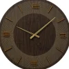 KARE Design Accessoires>Horloge murale Levi marron Ø60cm
