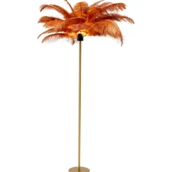 KARE Design Luminaires>Lampadaire Feather Palm Rusty Red 165cm