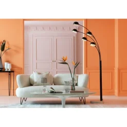 KARE Design Luminaires>Lampadaire Five Fingers noir mat