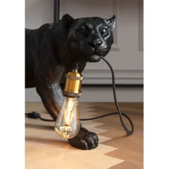KARE Design Luminaires>Lampe de sol Animal Bagheera 40cm
