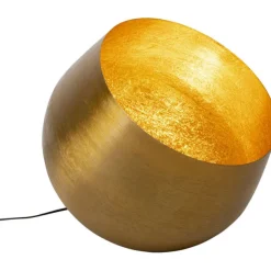 KARE Design Luminaires>Lampe de sol Apollon Smooth doré Ø50cm