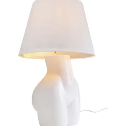 KARE Design Luminaires>Lampe à poser Donna blanc 48cm