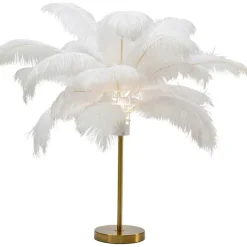 KARE Design Luminaires>Lampe à poser Feather Palm blanc 60cm