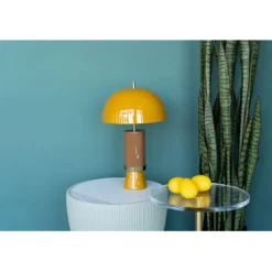 KARE Design Luminaires>Lampe à poser Josy jaune 51cm