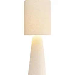 KARE Design Luminaires>Lampe à poser Marleen beige bouclé 60cm
