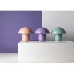 KARE Design Luminaires>Lampe à poser Mushroom Matt peach 27cm