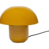 KARE Design Luminaires>Lampe à poser Mushroom Shiny jaune 27cm