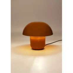 KARE Design Luminaires>Lampe à poser Mushroom Shiny jaune 27cm