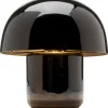 KARE Design Luminaires>Lampe à poser Mushroom Shiny noir 20cm