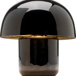 KARE Design Luminaires>Lampe à poser Mushroom Shiny noir 20cm