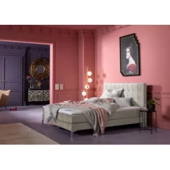 KARE Design Meubles>Lit boxspring Benito Star crème 180x200