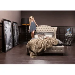 KARE Design Meubles>Lit City Spirit 160x200cm lin naturel