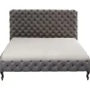 KARE Design Meubles>Lit Desire haut gris argenté 160x200cm