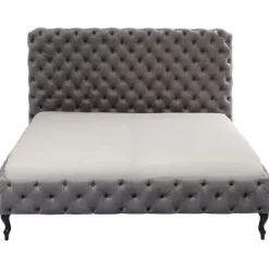 KARE Design Meubles>Lit Desire haut gris argenté 180x200cm