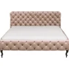 KARE Design Meubles>Lit Desire velours écru 180x200cm
