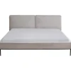 KARE Design Meubles>Lit East Side velours cotelé gris 180x200cm