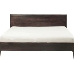 KARE Design Meubles>Lit en boix Brooklyn noyer 180x200cm