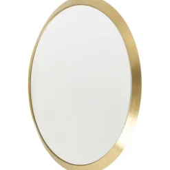 KARE Design Meubles>Miroir mural Arezzo laiton Ø100cm