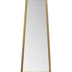 KARE Design Meubles>Miroir mural Arezzo laiton trapèze 65(45)x160cm