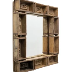 KARE Design Meubles>Miroir mural Brick 90x90cm
