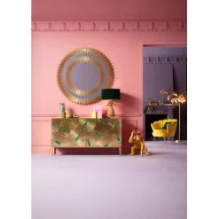 KARE Design Meubles>Miroir Solare doré Ø132cm