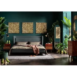 KARE Design Meubles>Miroir sur pied Curve laiton 40x170cm