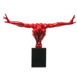 KARE Design Accessoires>Objet décoratif athlète rouge 75cm