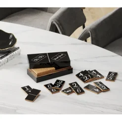 KARE Design Accessoires>Objet décoratif Domino noir 24x7cm