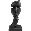 KARE Design Accessoires>Objet décoratif Quiet Face noir 31cm