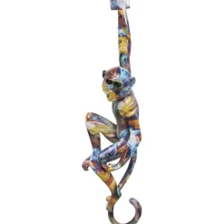KARE Design Accessoires>Objet mural Hanging Ape Colorful 17x67cm
