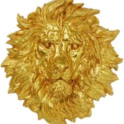 KARE Design Accessoires>Objet mural Lion Head doré 90x100cm