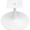 KARE Design Meubles>Pied de table basse Schickeria blanc Ø60cm