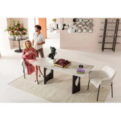 KARE Design Meubles>Piètement de table Tavola Oho noir (2/Set)