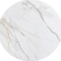 KARE Design Meubles>Plateau de table Invitation rond Ceramic blanc Ø1