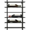 KARE Design Meubles>Porte-bouteilles Cape Town noir 45x68cm
