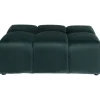 KARE Design Meubles>Pouf Belami velours vert foncé