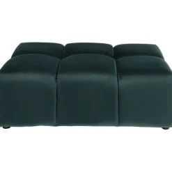 KARE Design Meubles>Pouf Belami velours vert foncé