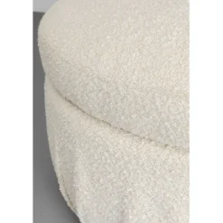 KARE Design Meubles>Pouf Nube bouclé Ø56cm