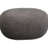 KARE Design Meubles>Pouf Pebble bouclé gris 81cm