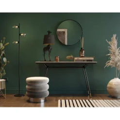 KARE Design Meubles>Pouf Sandwich gris Ø45cm